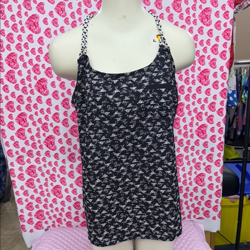 Stylish Black and White Women's Top